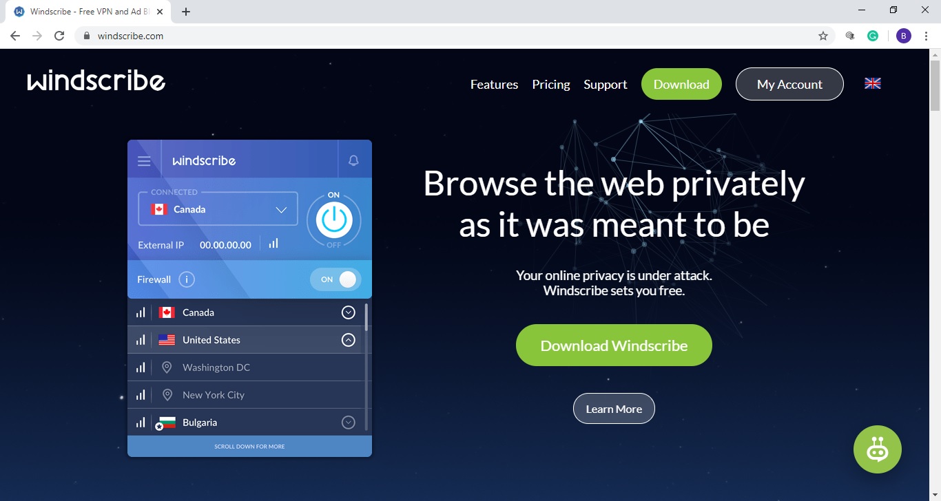 VPN Winscribe Free 10GB per Month – Basic Website Solutions